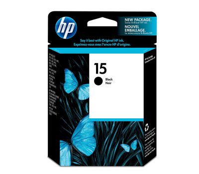 Rašalinė kasetė HP 15 juoda